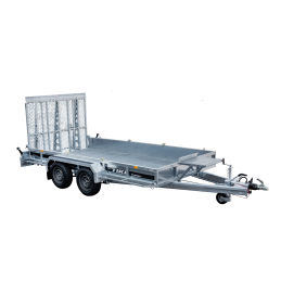 Väiketraktori haagis TP385-DLB 3500kg võrgust põhjaga