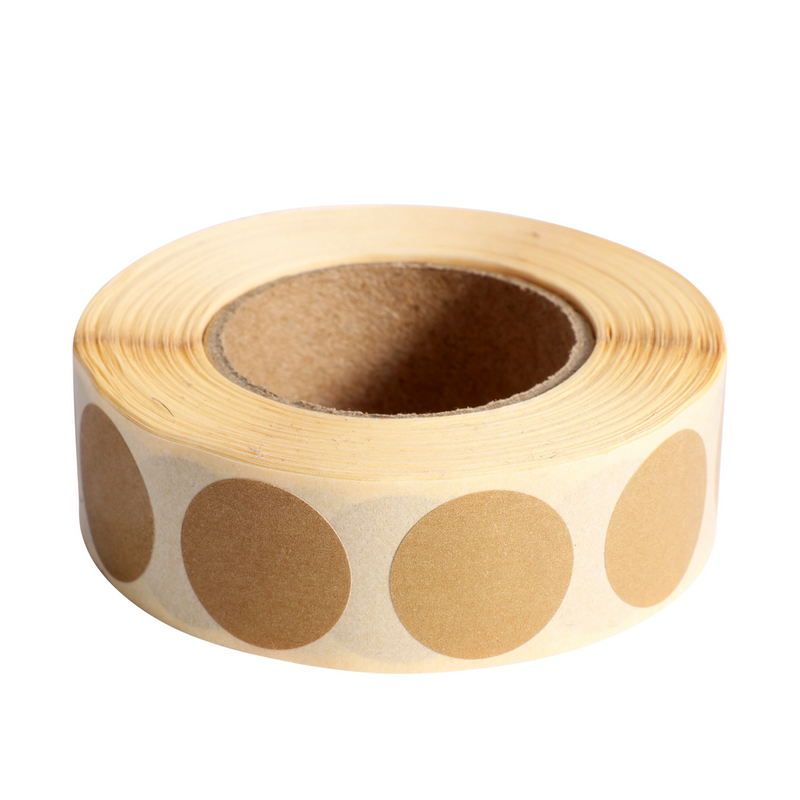 Märklehe kleepsud pruun 20mm