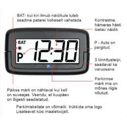 Parking Disc PARK Micro 2 – Automatic Recording of Parking Start Time