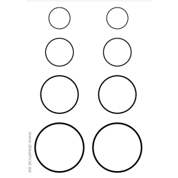Sihtmärk 5 ringi  A4